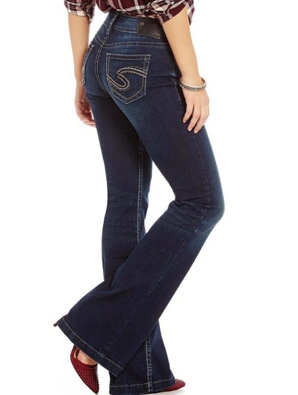 Silver Jeans Co. Suki Mid-Rise Flare Jeans Size 29